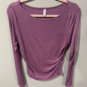 PrettyGarden Purple Long Sleeve Top